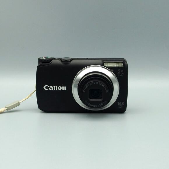 Canon PowerShot A3300 Digital Camera | 16MP | Black - Picture 2 of 5